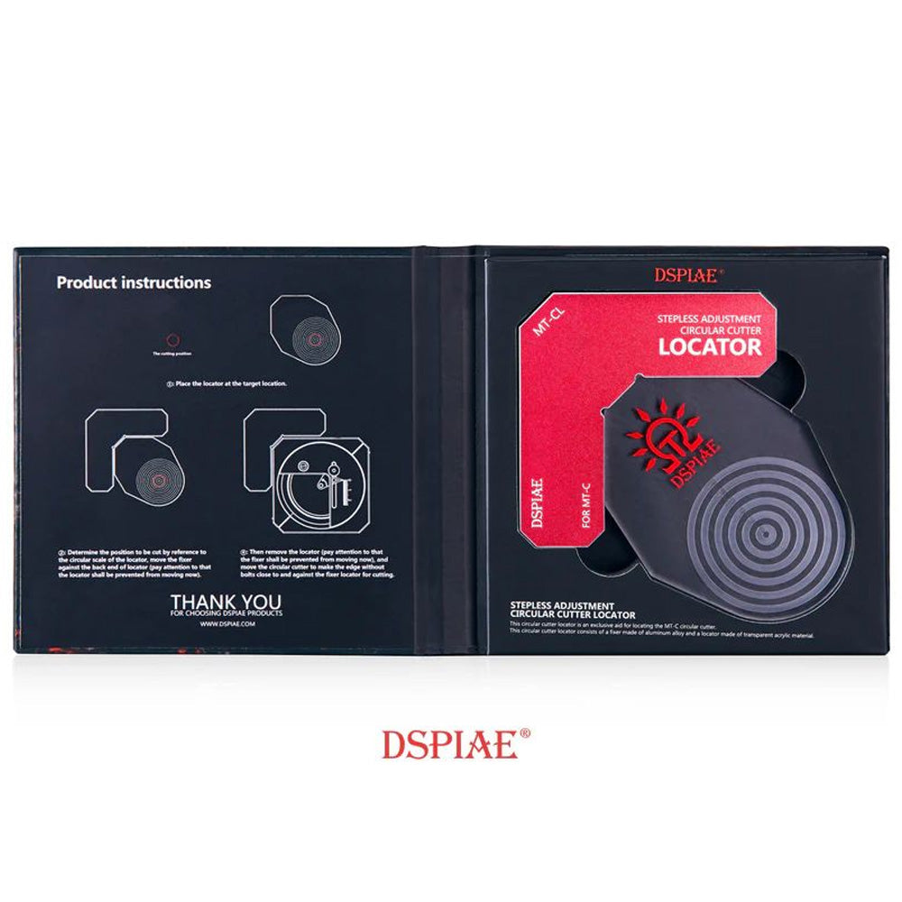 DSPIAE Premium Stepless Circular Cutter Locator MT-CL