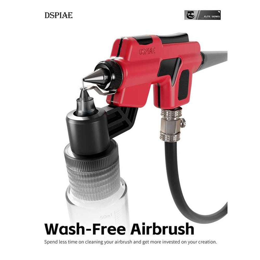DSPIAE Wash-Free Airbrush PT-AB Completer Value Pack