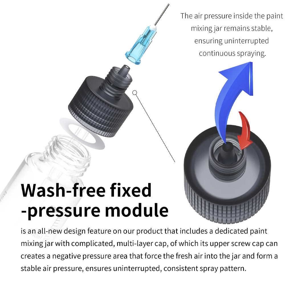 DSPIAE Wash-Free Airbrush PT-AB