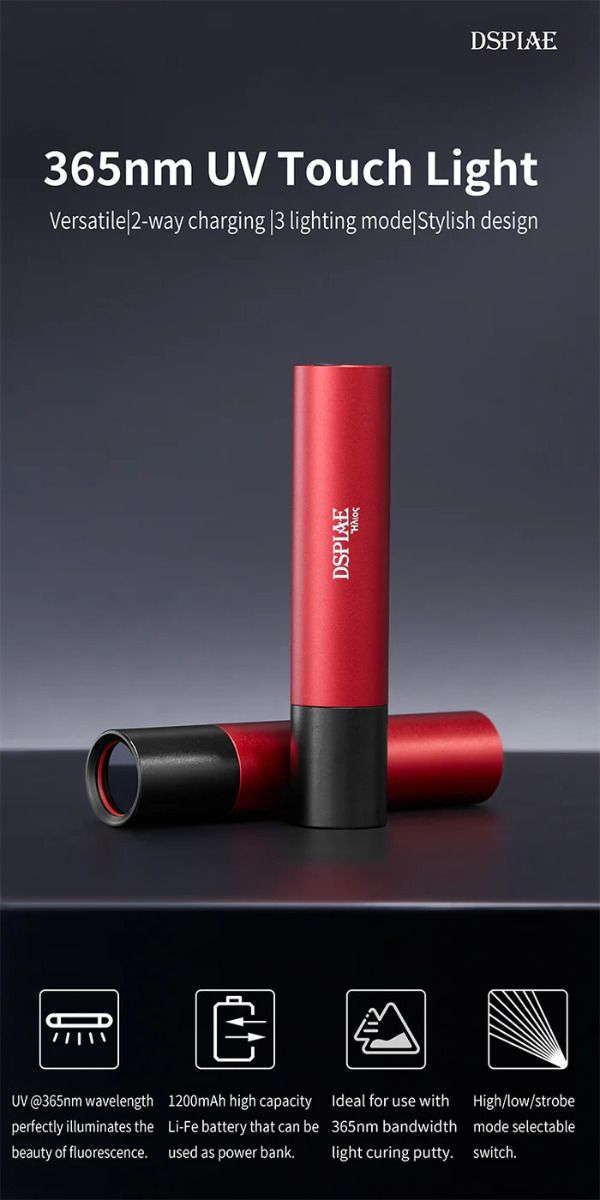 DSPIAE Ultraviolet Flashlight UV-T