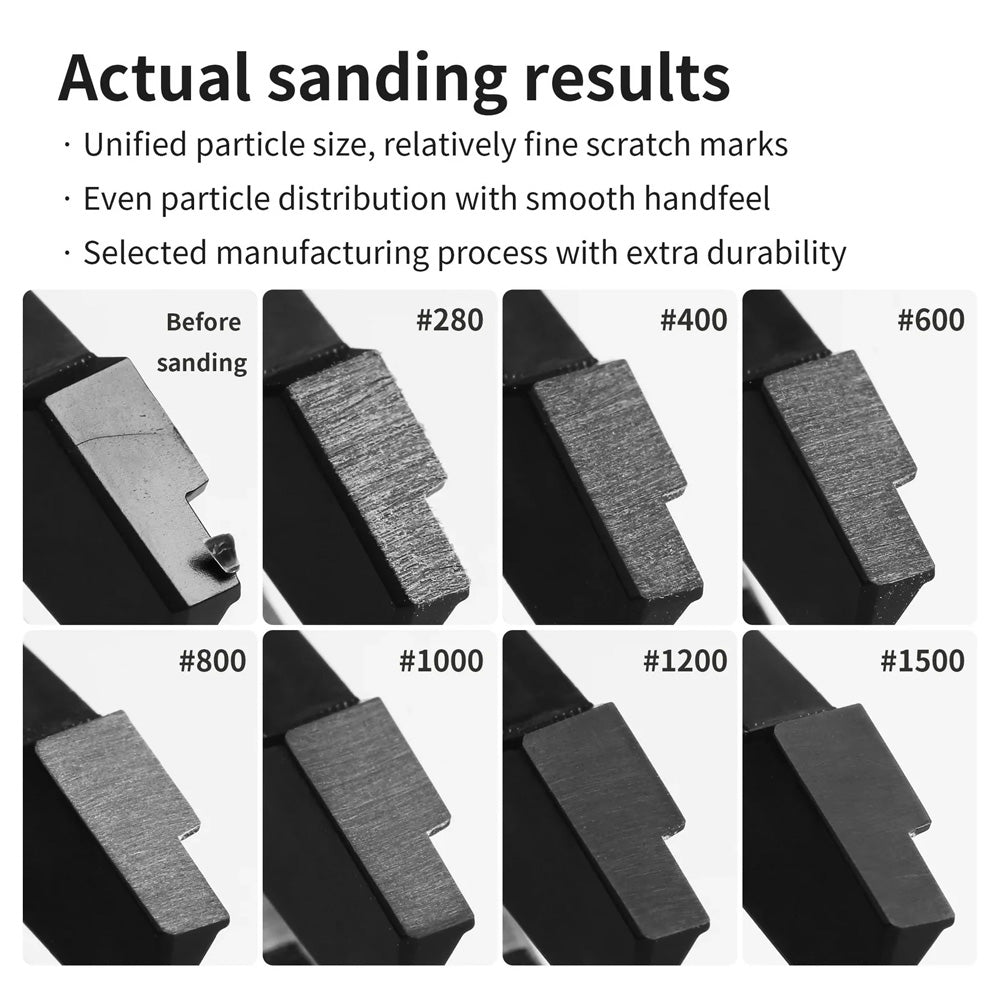 DSPIAE #1500 Premium Composite Adhesive Sandpaper (30pcs) XSP-1500