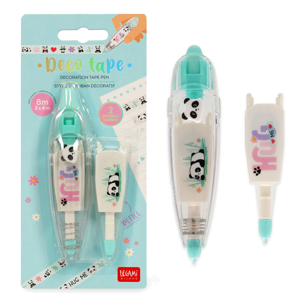 Legami Decorative Tape Pen - Deco Tape - Panda 'Hug Me'