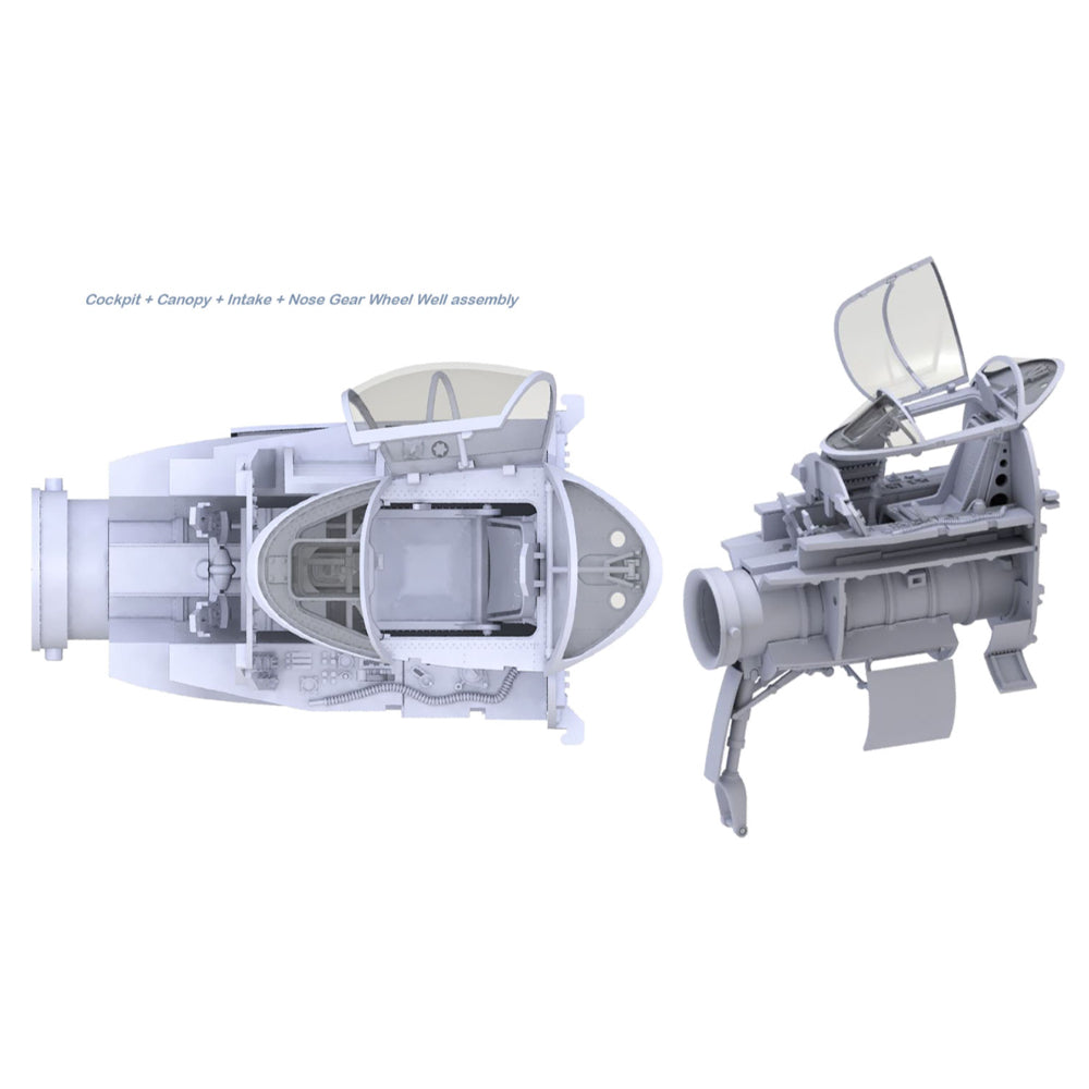 Das Werk 32002 Messerschmitt P.1101 1:32 Model Kit