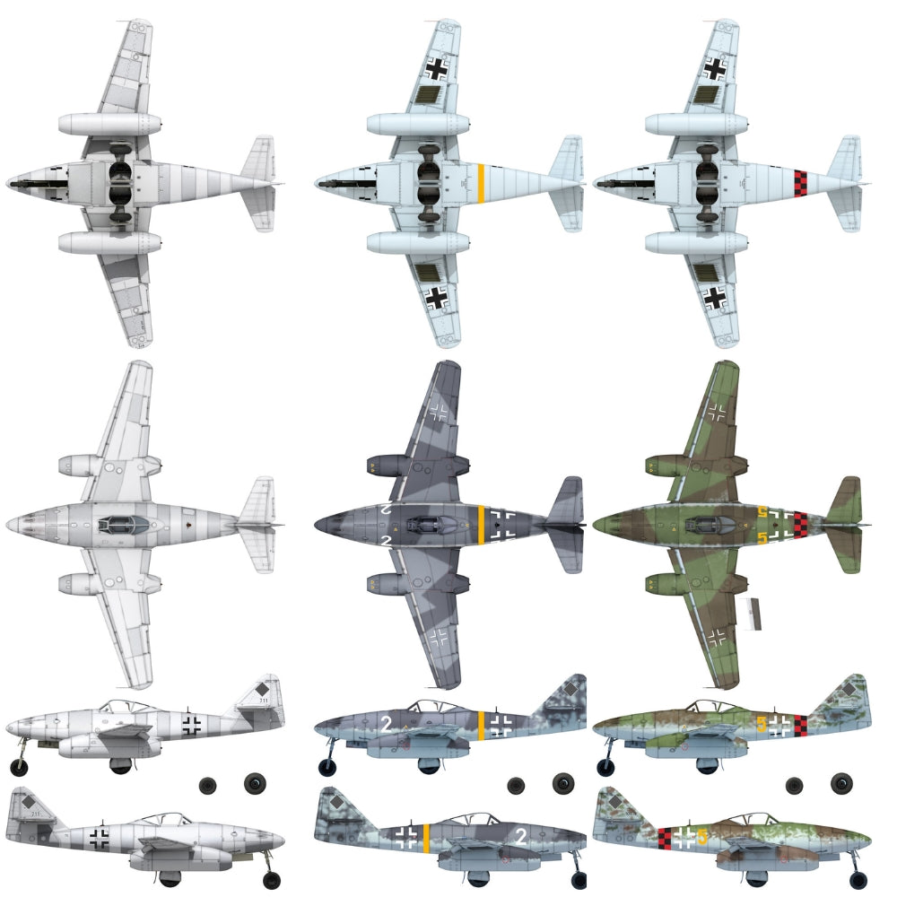 Das Werk Me 262 A-1a & German Mechanics 1:32 Model Kit Bundle
