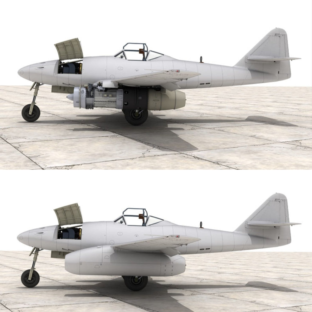 Das Werk Me 262 A-1a & German Mechanics 1:32 Model Kit Bundle