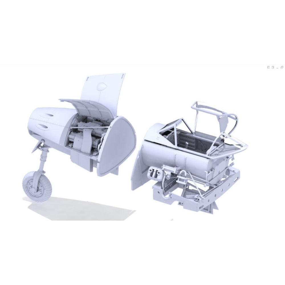 Das Werk Me 262 A-1a & German Mechanics 1:32 Model Kit Bundle