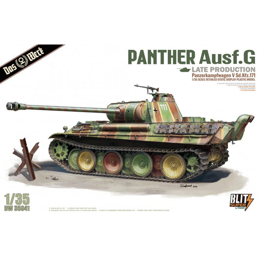 Das Werk 35041 Panther Ausf.G Late Prod. 1:35 Model Kit