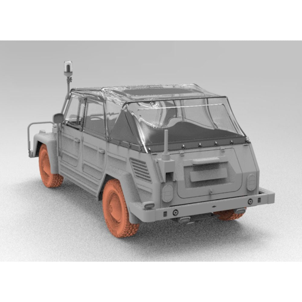 Das Werk 35045 Kurierwagen Typ 181 „Bluelight Version“1:35 Model Kit