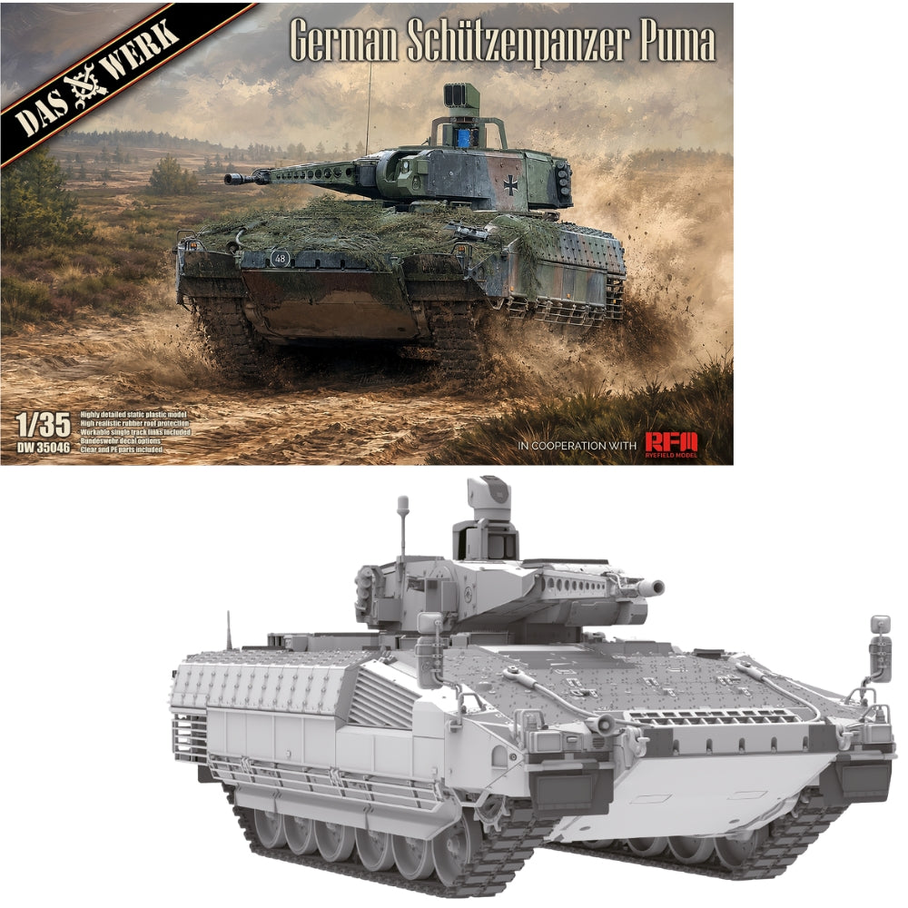Das Werk 35046 German Schützenpanzer Puma IFV 1:35 Model Kit