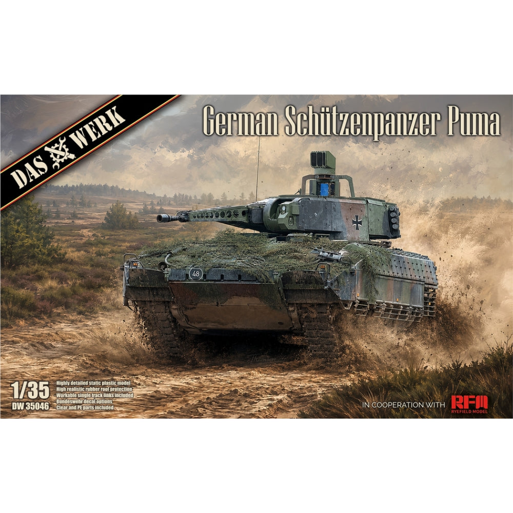Das Werk 35046 German Schützenpanzer Puma IFV 1:35 Model Kit