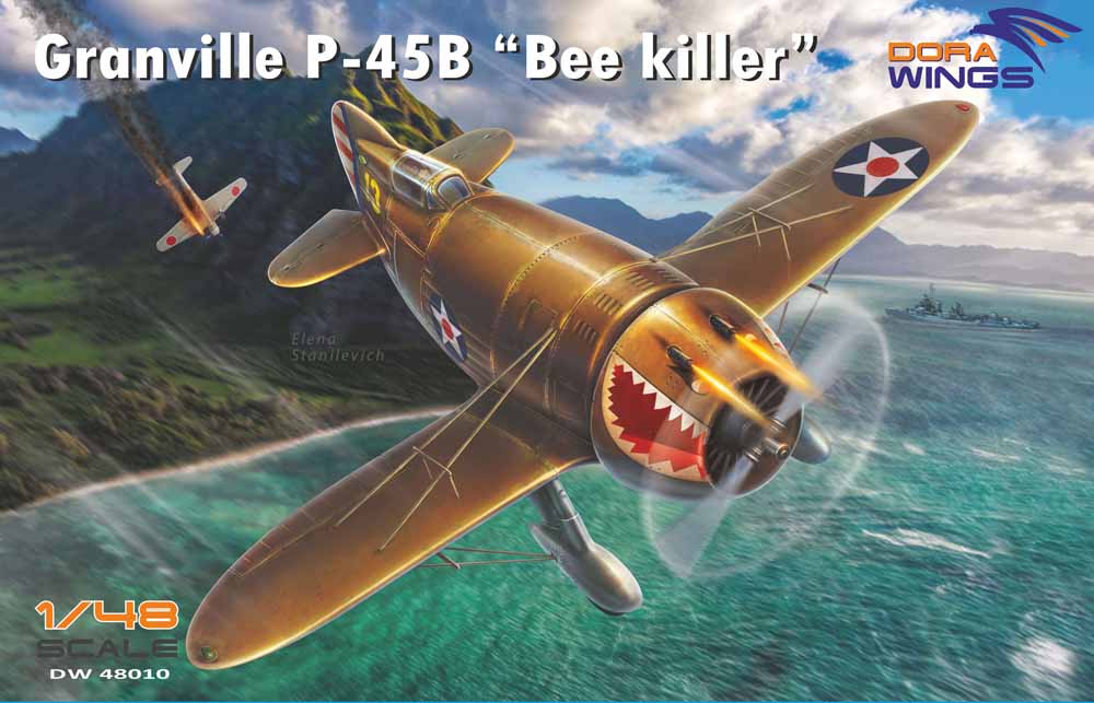 Dora Wings 48010 Granville P-45B 'Bee Killer' 1:48 Aircraft Model Kit