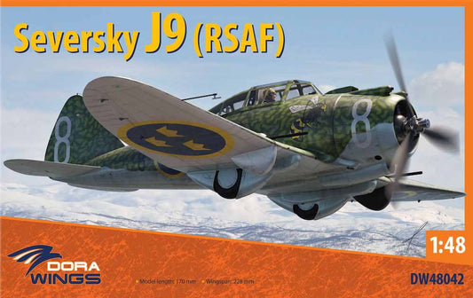 Dora Wings 48042 Seversky J9 (RSAF) 1:48 Aircraft Model Kit