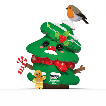 EUGY Christmas Tree No.150 3D Model Craft Kit