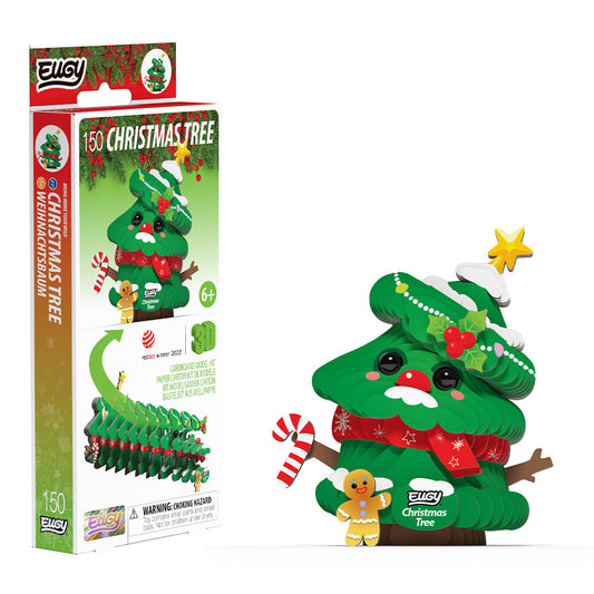 EUGY Christmas Tree No.150 3D Model Craft Kit