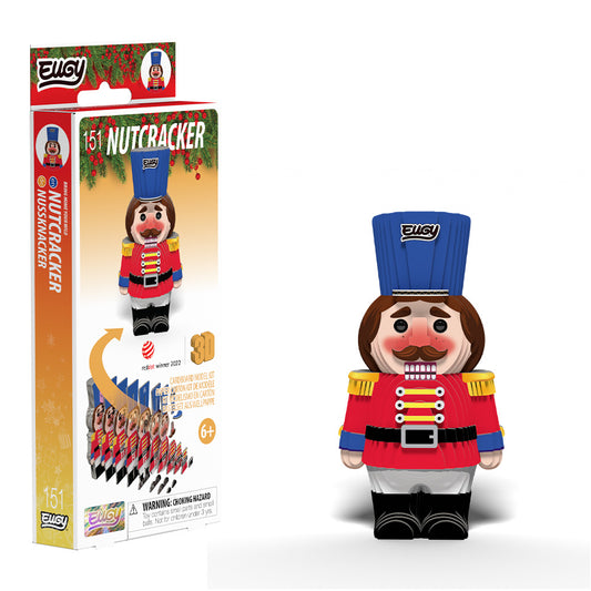 EUGY Christmas Nutcracker No.151 3D Model Craft Kit