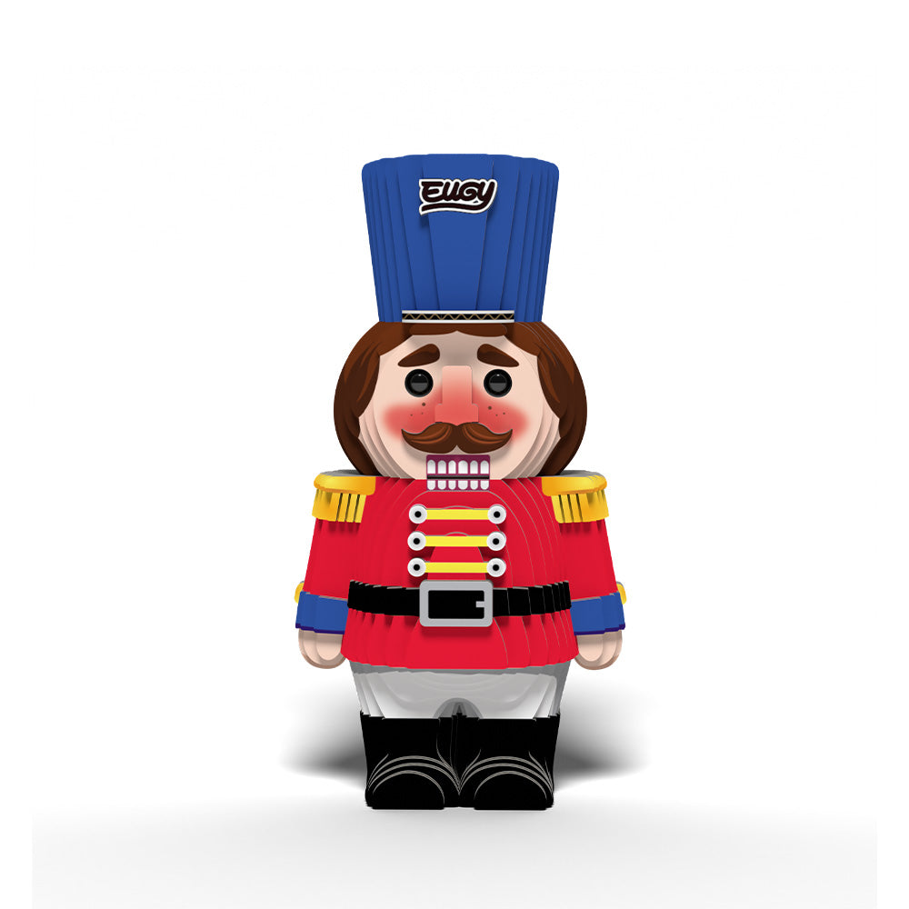 EUGY Christmas Nutcracker No.151 3D Model Craft Kit