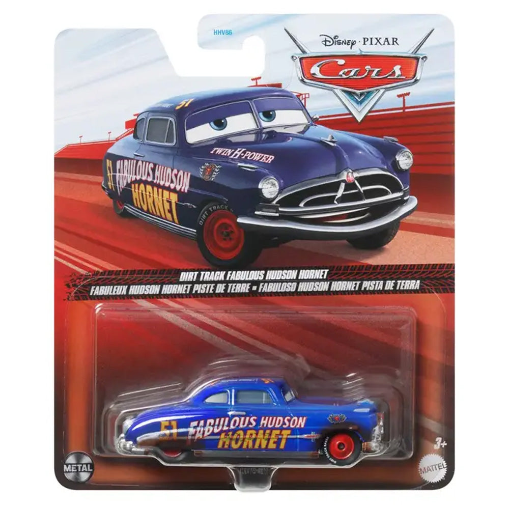Disney Pixar Cars: Dirt Track Fabulous Hudson Hornet Diecast Car DXV70