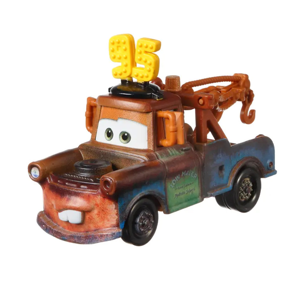 Disney Pixar Cars: Mater with 95 Hat Diecast Car FMB95