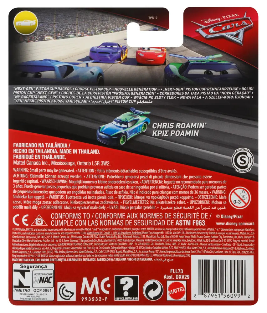 Disney Pixar Cars Chris Roamin' Diecast Car FLL73