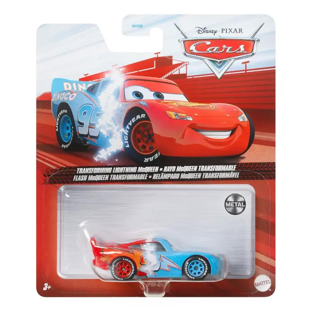 Disney Pixar Cars: Transformin' Lightning McQueen Diecast Car HFB69
