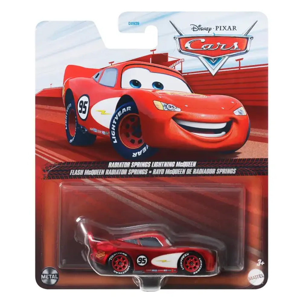 Disney Pixar Cars: Radiator Springs Lightning McQueen Diecast Car HTX82