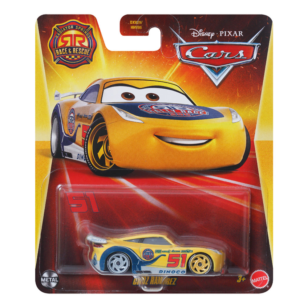 Disney Pixar Cars: Race & Rescue Cruz Ramirez Diecast Car JDG51 ...
