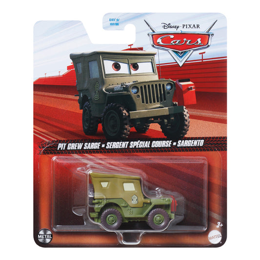Disney Pixar Cars: Pit Crew Sarge Diecast Car JDL75