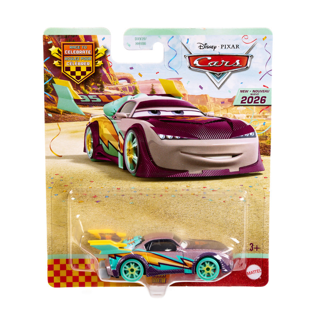 Disney Pixar Cars: Race To Celebrate Boost Diecast Car JJW69