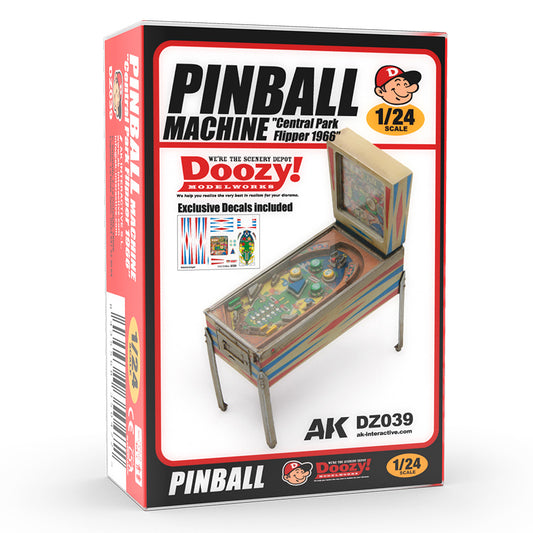 AK Interactive DZ039 Central Park Flipper 1966 Pinball Machine Doozy Resin 1:24