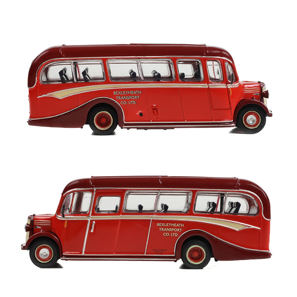 EFE E20141 Bedford OB Coach LLW837 Margo's of Bexleyheath 1:76 Diecast