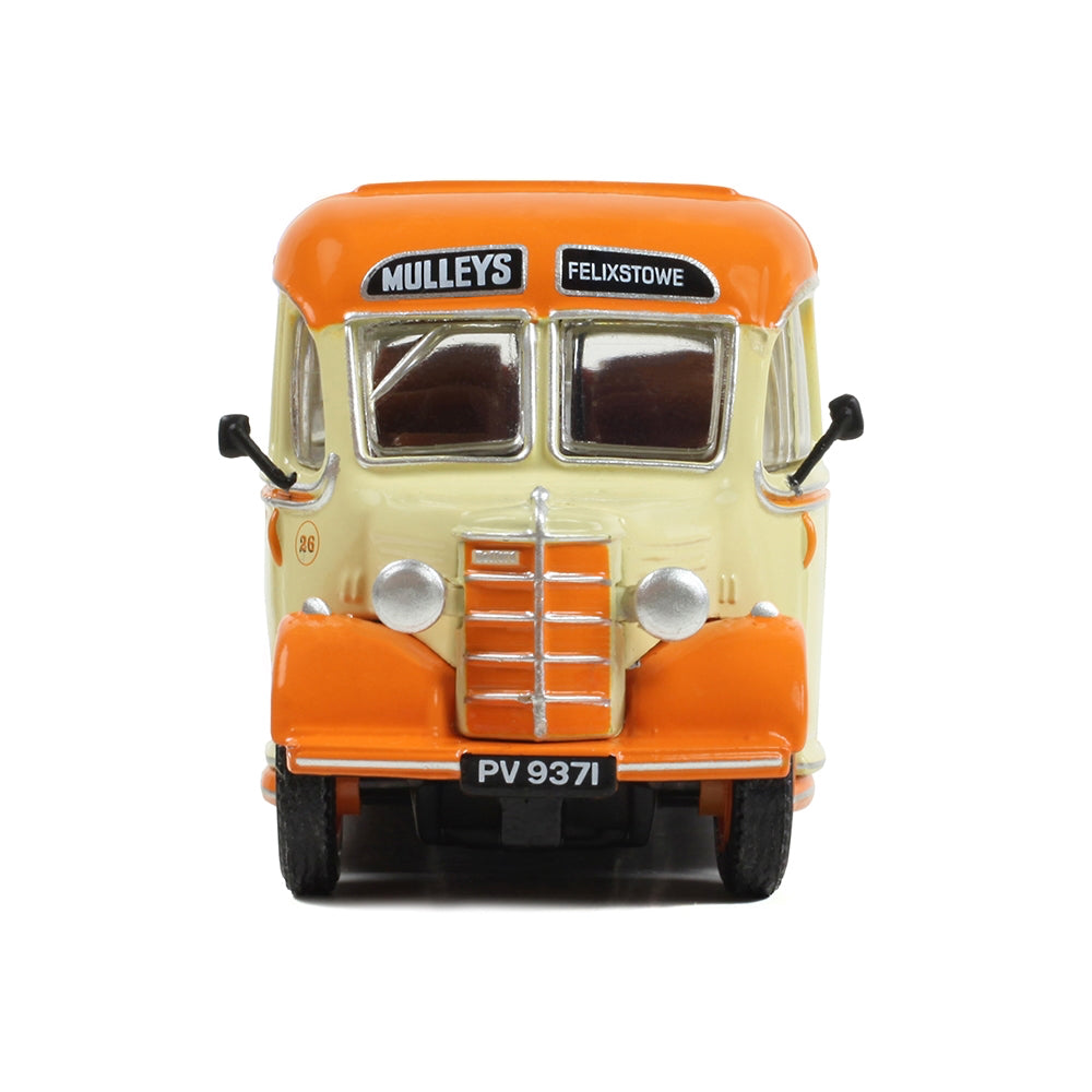 EFE E20144 Bedford OB Coach PV9371 Mulleys Motorways, Ixworth 1:76 Diecast