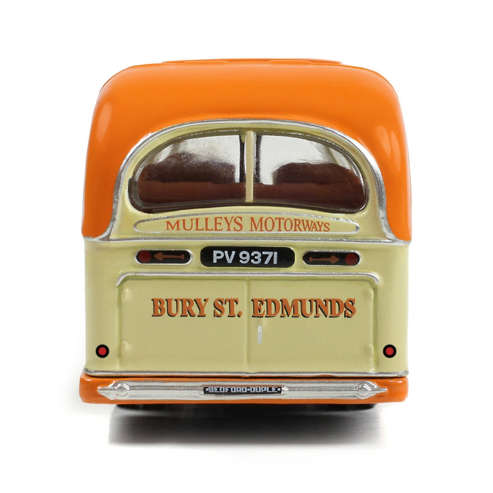 EFE E20144 Bedford OB Coach PV9371 Mulleys Motorways, Ixworth 1:76 Diecast