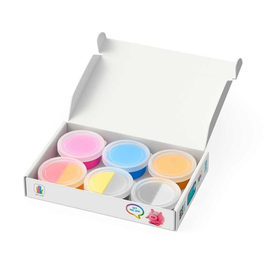 Hey Clay Animals 6 Can Medium Set E73574ED