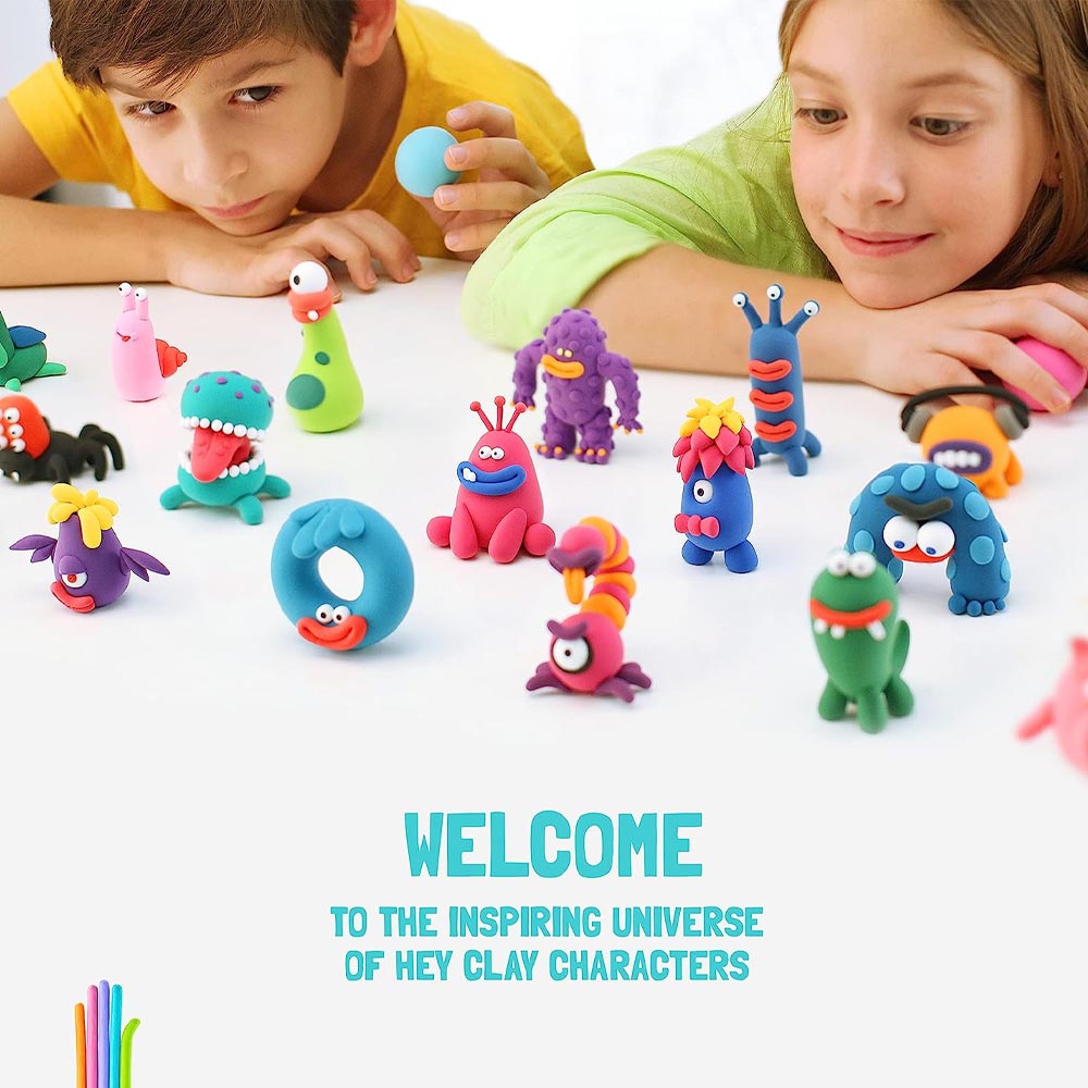 Hey Clay Animals 6 Can Medium Set E73574ED
