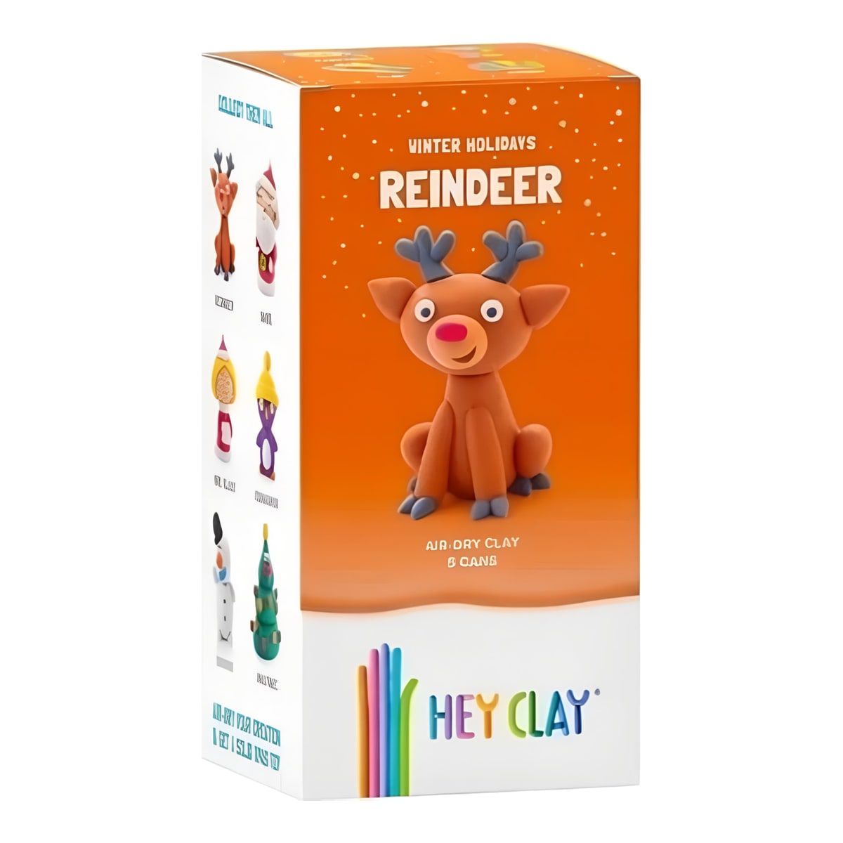 Hey Clay Winter Holidays Reindeer 5-Can Set E73837ED