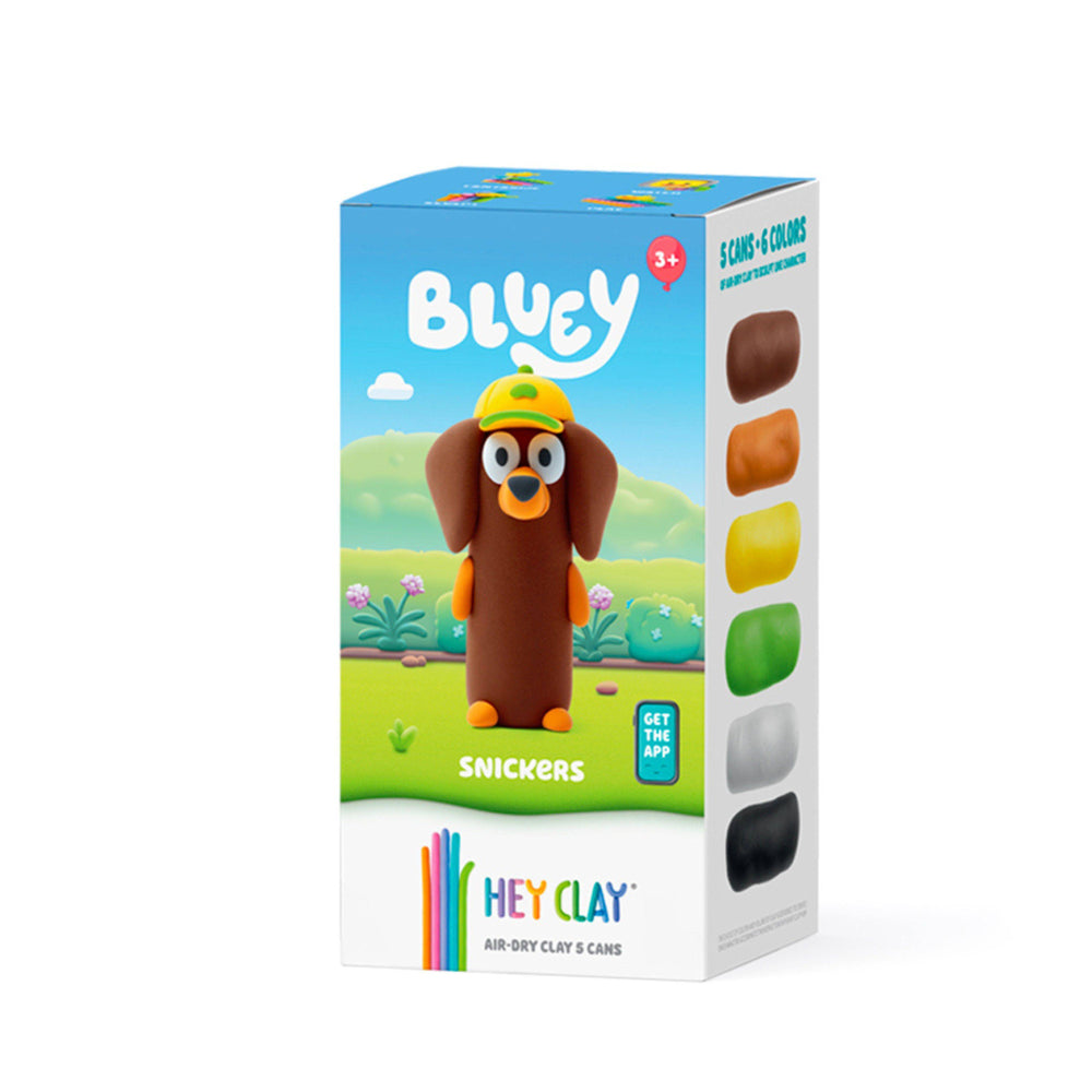 Hey Clay Bluey: Snickers Medium 5-Can Set E73928