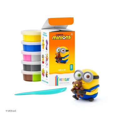 Hey Clay Minions Bob & Tim 5 Can Medium Set Air-Dry Clay E73959