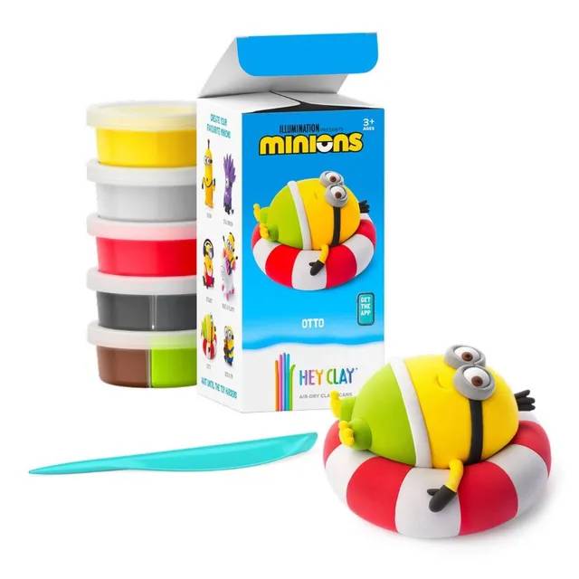 Hey Clay Minions Otto 5 Can Medium Set Air-Dry Clay E73959