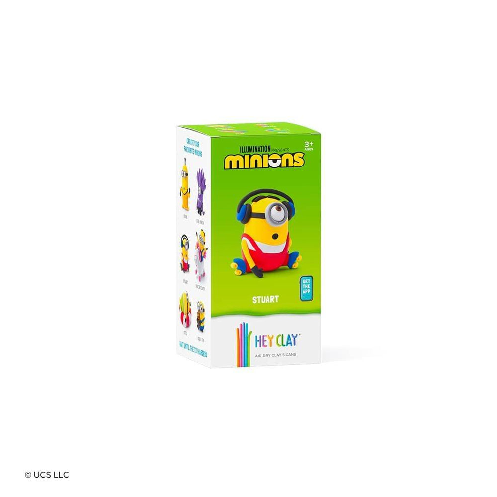 Hey Clay Minions Stuart 5 Can Medium Set Air-Dry Clay E73959