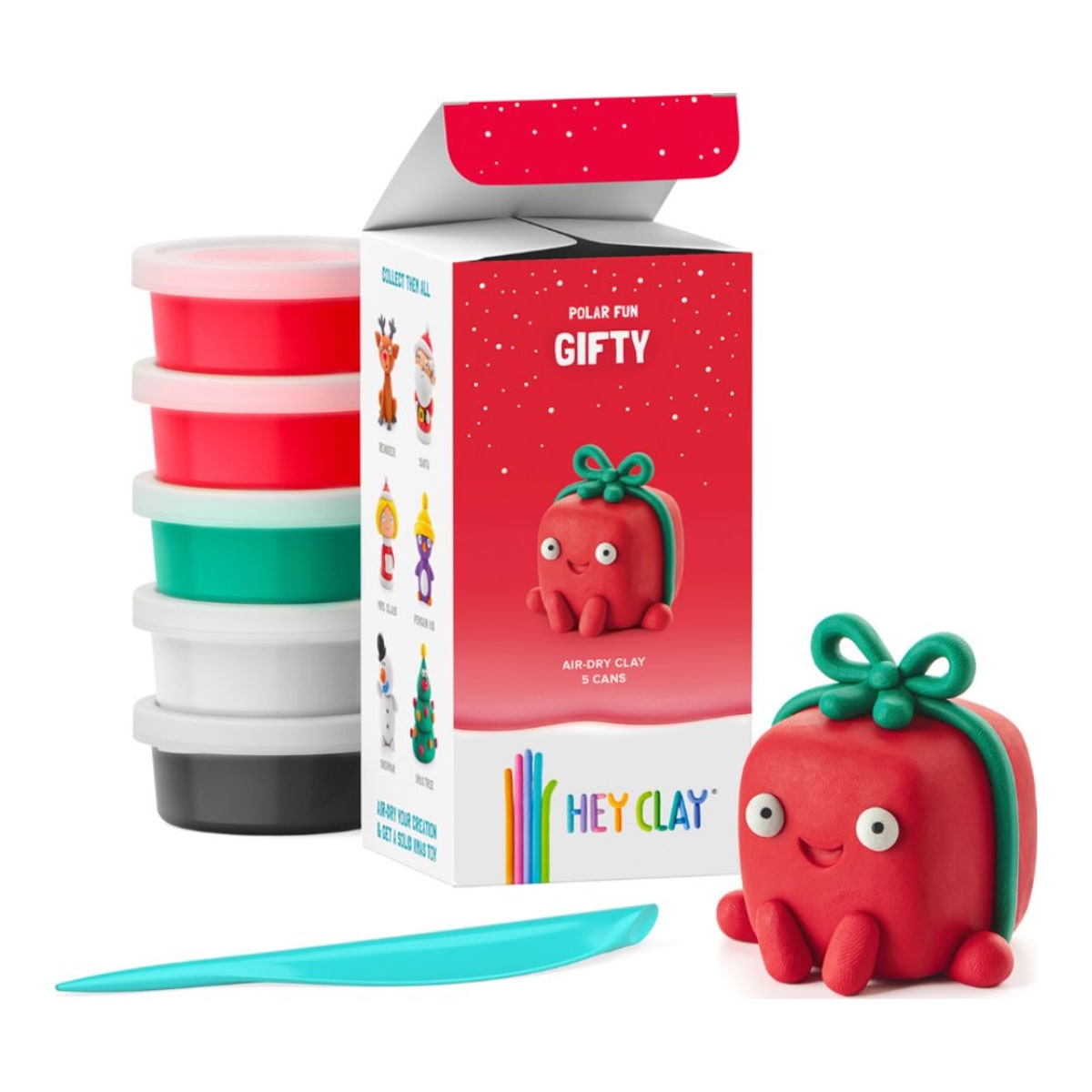 Hey Clay Winter Holidays Gifty E74064ML - image 3