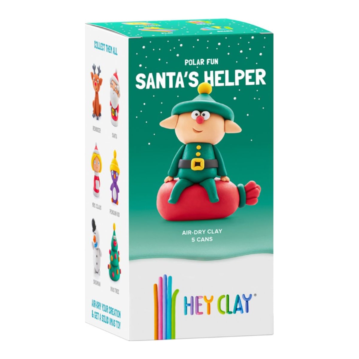 Hey Clay Winter Holidays Santa's Helper E74064ML - image 2
