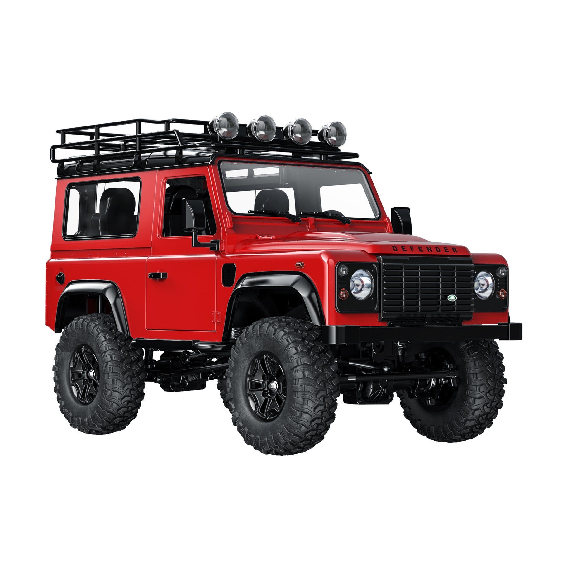 Crawler Rover Props Double Eagle E823-003 Land Rover Defender 90 1:14 RC Crawler Pro ...