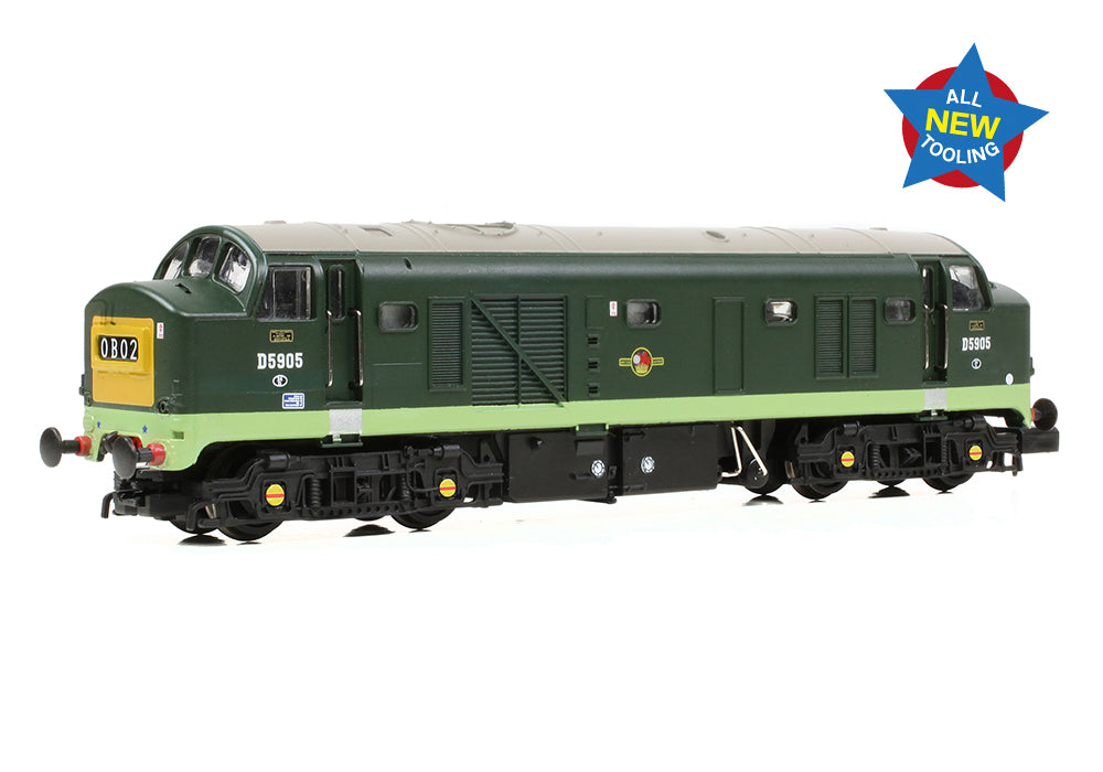 EFE Rail E84517 Class 23 'Baby Deltic' Headcode Box D5905 BR Green N Gauge