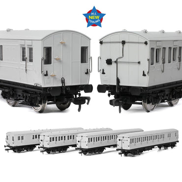 EFE Rail E86024 LBSCR 54ft 'Isle of Wight' 4-Coach Pack BR (SR) Green OO Gauge
