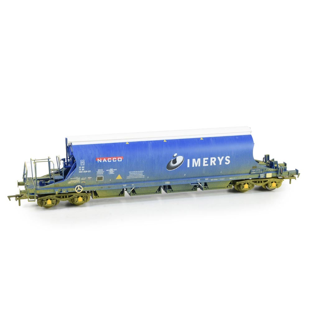 EFE E87026 OO Gauge JIA Nacco Wagon Imerys Blue [W - light]