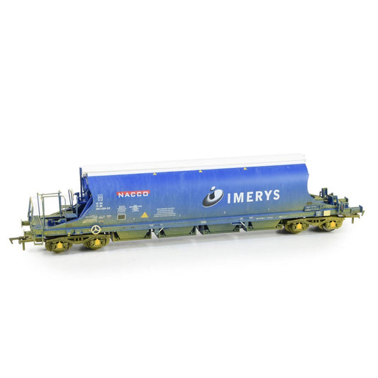 EFE E87026 OO Gauge JIA Nacco Wagon Imerys Blue [W - light]