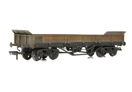 EFE Rail E87121 BR YCV 'Turbot' Bogie Ballast Wagon BR Engineers Grey & Yellow