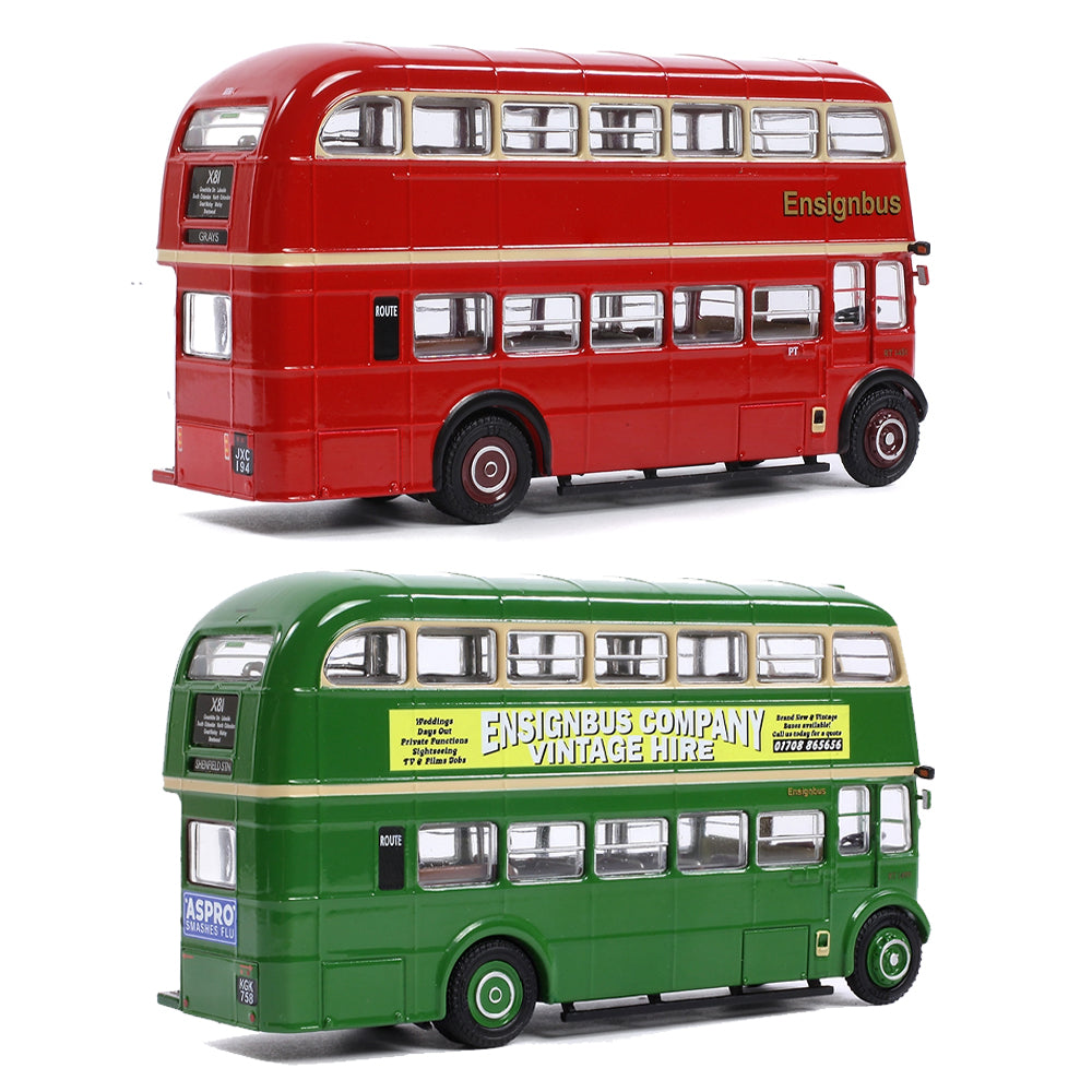 EFE E99943 Cravens RT Ensignbus RT1431 & RT1499 1:76 Diecast Limited Gift Set