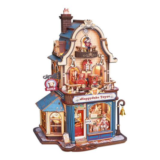 ROKR Happyduke Toys 3D Wooden Puzzle Model Kit EAM01