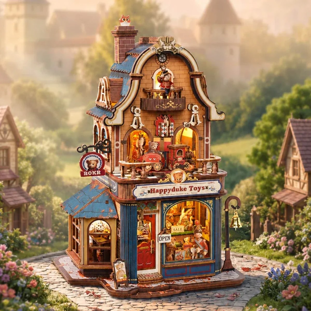ROKR Happyduke Toys 3D Wooden Puzzle Model Kit EAM01 - image 3
